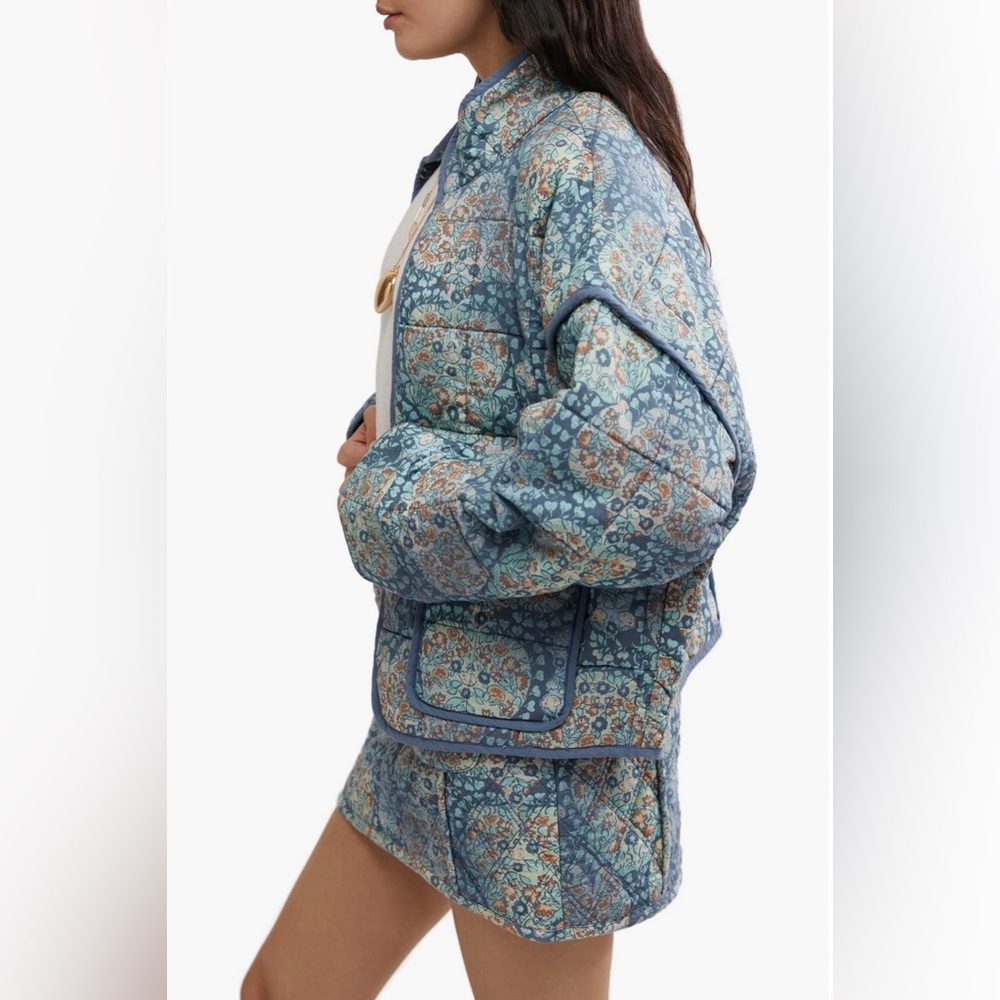 Free People jacket & skirt set. - Picture 4 of 5